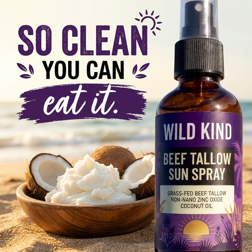 Wild Kind™ Beef Tallow Mineral Sun Spray