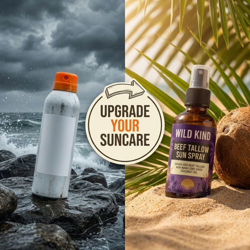 Wild Kind™ Beef Tallow Mineral Sun Spray