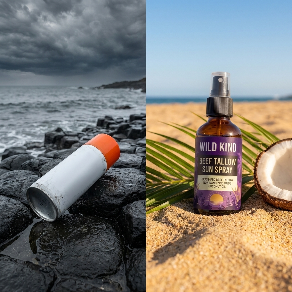 Chemical sunscreen doesn't stay on the skin